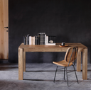 Slice Extension Dining Table | Natural Teak
