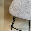 Smith Sleigh Dining Chair | Winter Grey