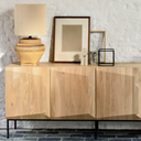 Stairs Buffet 3 Door | Oak