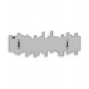 Sticks  Wall Coat Hooks | Grey