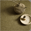 Tairua Round Rug | Moss Green