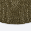 Tairua Round Rug | Moss Green