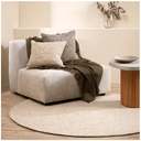 Tairua Round Rug | Natural Straw