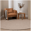 Tairua Round Rug | Natural Straw