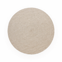 Tairua Round Rug | Natural Straw