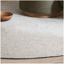 Tairua Round Rug | Silver Birch