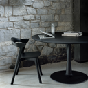 Torsion Round Dining Table | Black Oak