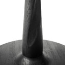 Torsion Round Dining Table | Black Oak