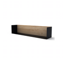 U Floating Bookshelf LRG | Oak