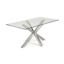 Vega 1500x900 Glass Dining Table