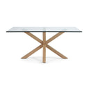 Vega 1500x900 Glass Dining Table