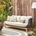 Vigo Patio Sofa | Moss Green