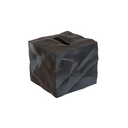 Wipy Cube Tissue Box Cover | Black