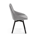 Zaki Swivel Dining Chair | Taupe