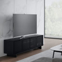 Align 7479ME Tall Entertainment Cabinet | Ebonised Ash