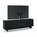 Align 7479ME Tall Entertainment Cabinet | Ebonised Ash
