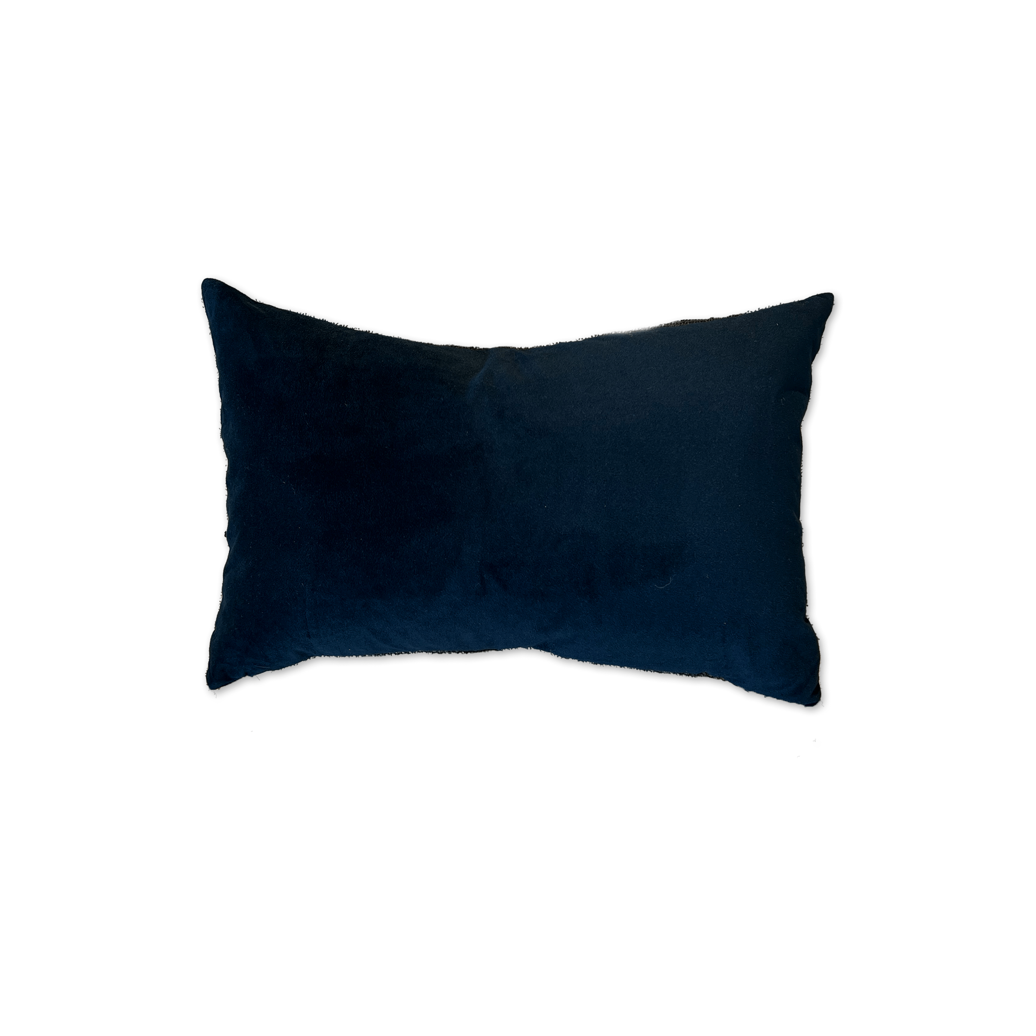 Navy sales rectangle cushion