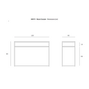 Stone Marble Console Table