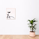 Bicycle Pink Photographic Print