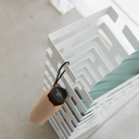 Brick Square Umbrella Stand | White