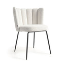 Sofia Dining Chair | Ivory White Boucle