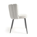 Sofia Dining Chair | Ivory White Boucle
