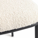Carly Dining Chair | Ivory Boucle