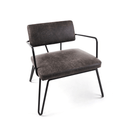 Chelsea Armchair | Charcoal leather