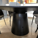 Classique Round Dining Table | Matt Dark Oak