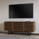 Corridor 8177 Entertainment Cabinet | Natural Walnut