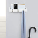 Cubby Coat Hook Organiser | White