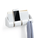 Cubby Coat Hook Organiser | White