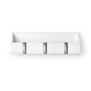 Cubby Coat Hook Organiser | White
