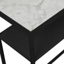 Elle Slim Marble Console Table