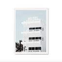 Hotel Blue Photographic Print