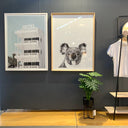 Hotel Blue Photographic Print