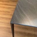 Calan Porcelain Dining Table | Black Sandstone