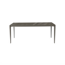 Calan Porcelain Dining Table | Black Sandstone