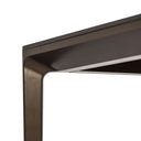 Calan Porcelain Dining Table | Black Sandstone