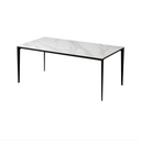 Calan Porcelain Dining Table | Calacatta Oro