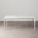 Calan Porcelain Dining Table | Calacatta Oro