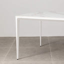 Calan Porcelain Dining Table | Calacatta Oro