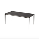 Calan Porcelain Dining Table | Pulpis Grey