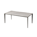 Calan Porcelain Dining Table | Sicily Grey