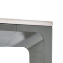 Calan Porcelain Dining Table | Sicily Grey