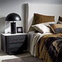 Jamie Bedside Table | White Marble