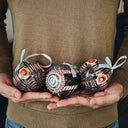 Jilamara Aboriginal Christmas Balls Set of 3