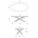 Mikado Oval Coffee Table