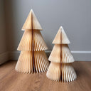 Nordic Paper Standing Christmas Tree | Off White