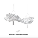 Nuvem Single Module Pendant w/Spotlight